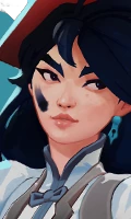 Violet portrait