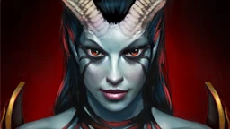 Queen of Pain portrait