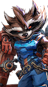 Rocket Raccoon portrait