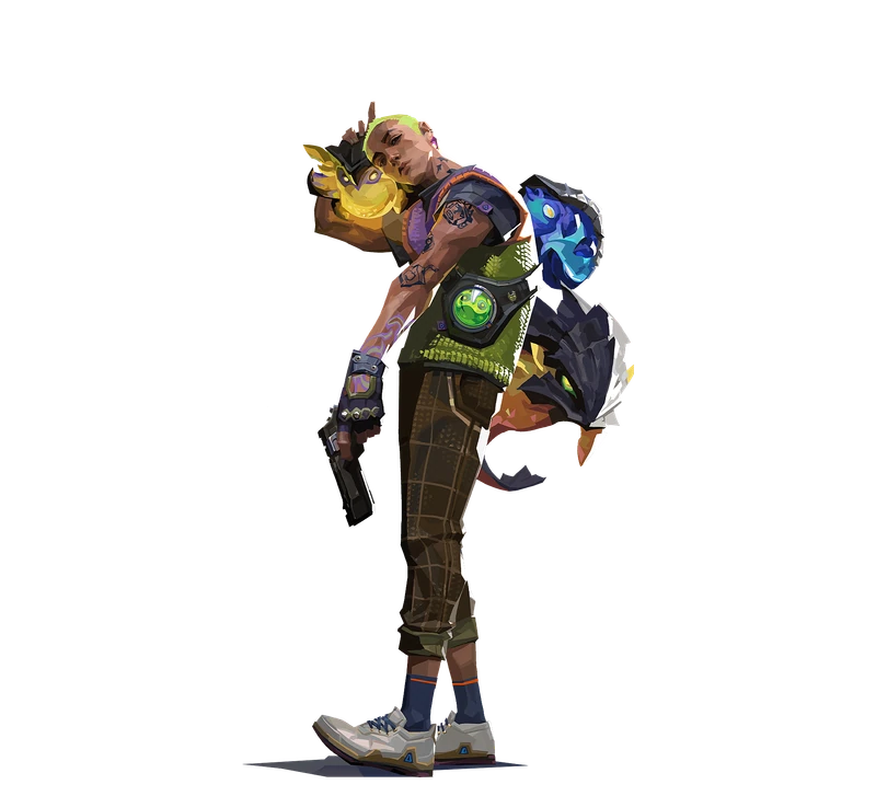 Gekko full-body art