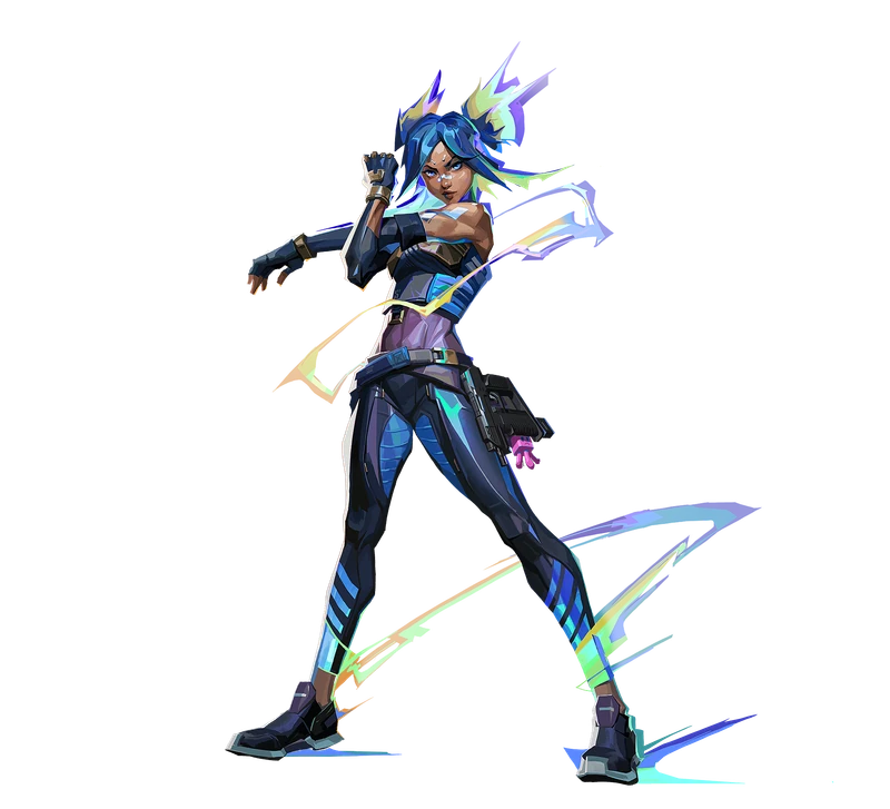 Neon full-body art