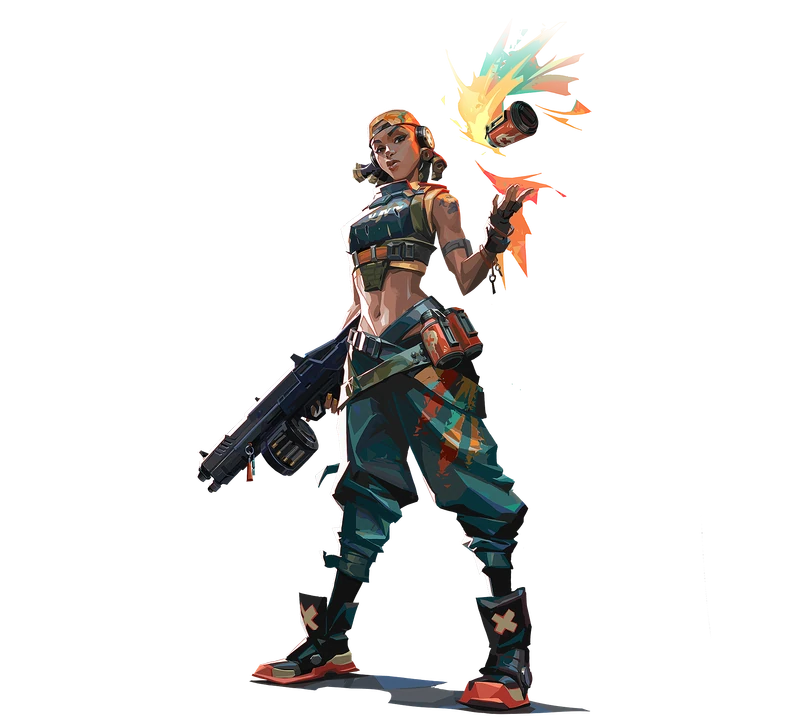 Raze full-body art