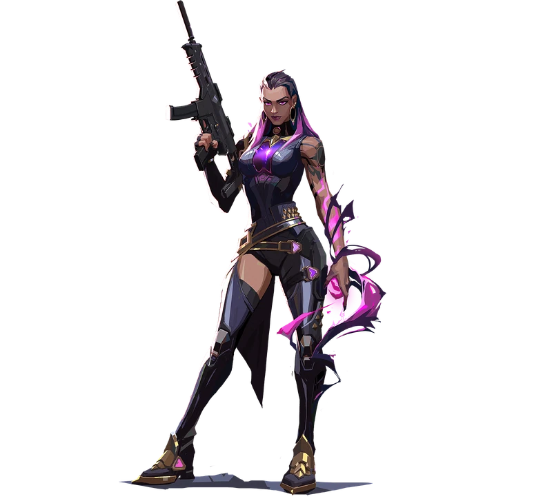 Reyna full-body art